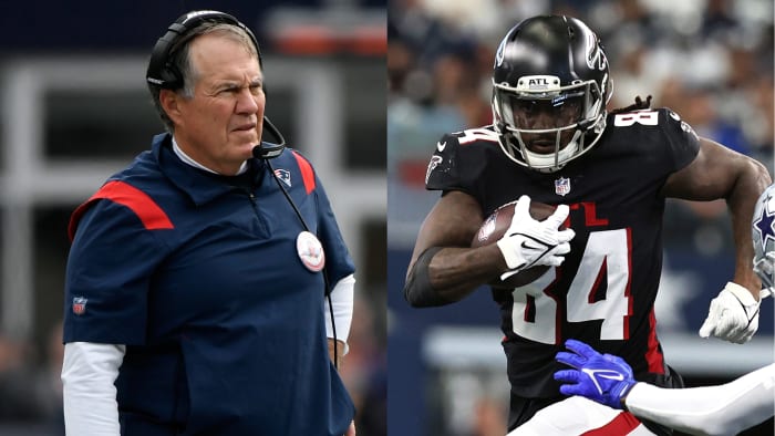 Bill Belichick Cordarrelle Patterson Patriots vs. Falcons